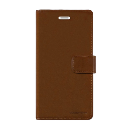 Goospery Mercury Blue Moon Diary Wallet Leather Case For iPhone 14