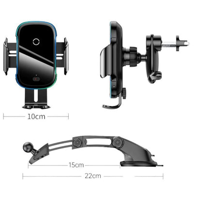 15W Wireless Charger Car Electric Holder Wireless Quick Charger - GR Phones