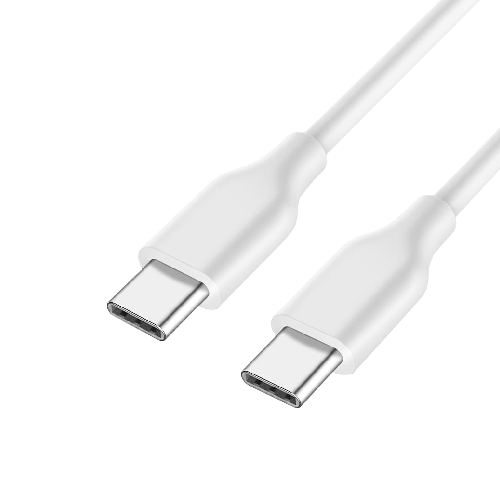 1M USB - C to C Charge Cable - White - GR Phones