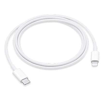 1M USB - C to Lightning Cable - White - GR Phones