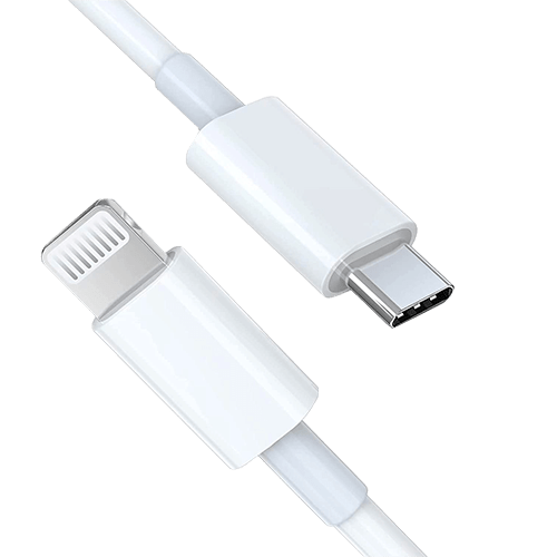 1M USB - C to Lightning Cable - White - GR Phones