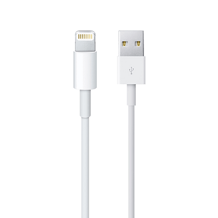 2M Lightning to USB Charging Cable Orignal - White - GR Phones