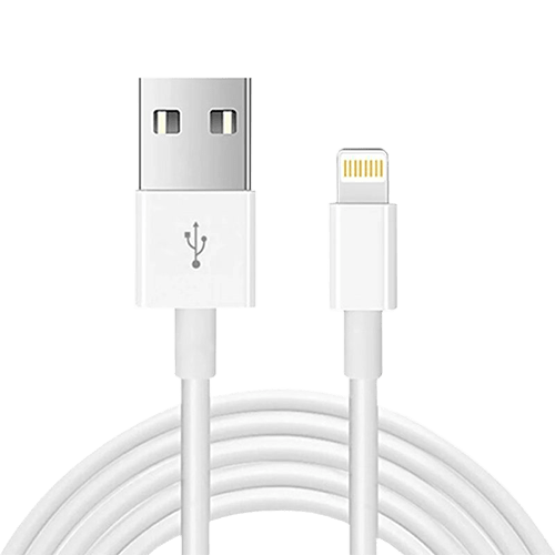 2M Lightning to USB Charging Cable Orignal - White - GR Phones
