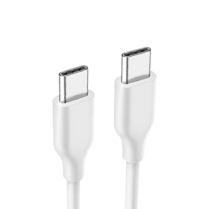 2M USB - C to C Charge Cable - White - GR Phones