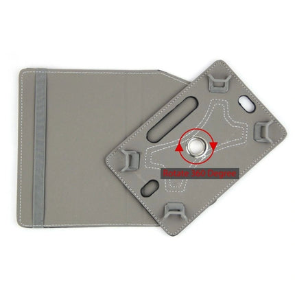 360 Rotative Universal Leather Smart Case Cover for iPad/ Tablet 11 - 12 inch - Rose Gold - GR Phones