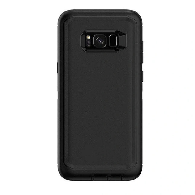 Defender Heavy Duty Protect Case For Galaxy S8 Plus-Black