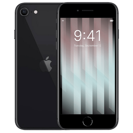Apple iPhone SE (2022) - 128GB Black - Refurbished - GR Phones