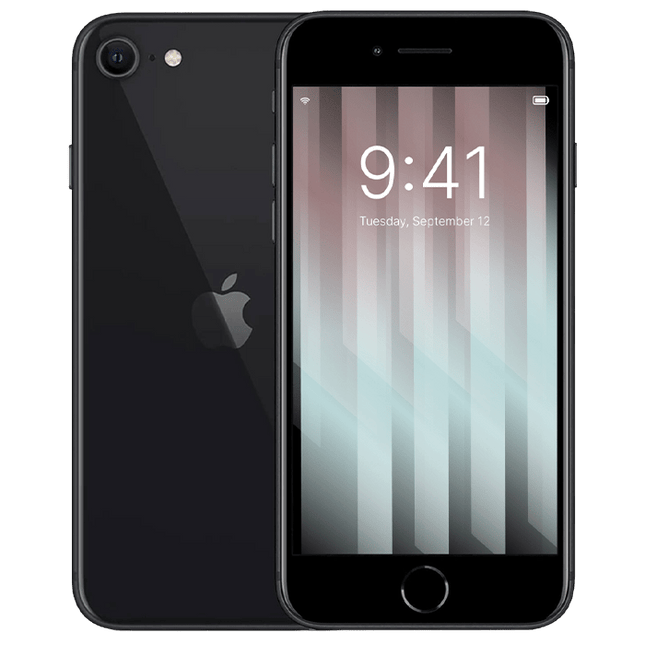 Apple iPhone SE (2022) - 128GB Black - Refurbished - GR Phones