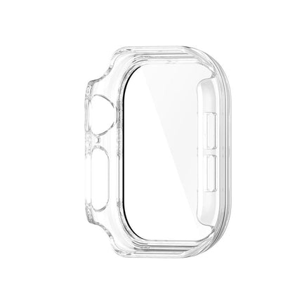 Apple Watch Series 10/ 11 46mm Protector Case with Tempered Glass - Transparent - GR Phones