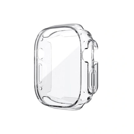 Apple Watch Ultra 49mm Protector Case with Tempered Glass - Transparent - GR Phones