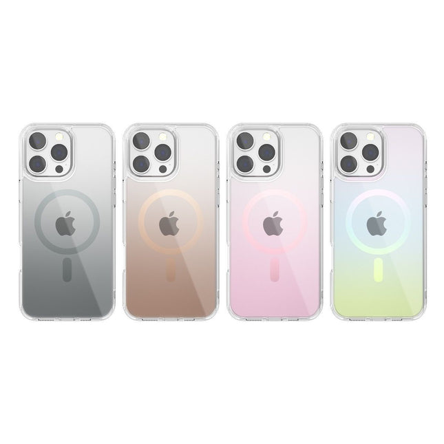 Aurora Luxe Magnetic Case Cover for iPhone 17 Pro - Rainbow - GR Phones