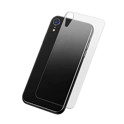Back Cover Glass Clear Protector for iPhone XR - GR Phones