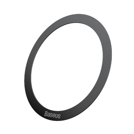 Baseus Magnetic Metal Ring 2pcs Pack - Black - GR Phones