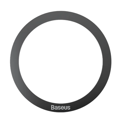 Baseus Magnetic Metal Ring 2pcs Pack - Black - GR Phones