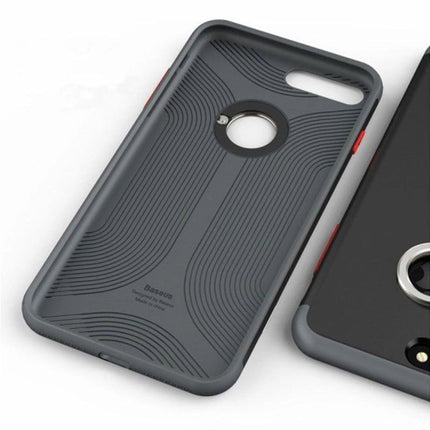 Baseus Magnetic Ring Case Cover for iPhone 7/ 8/ SE 2020/ SE 2022 - Red - GR Phones