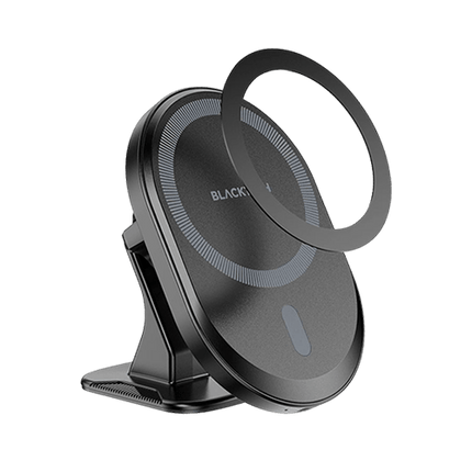 BLACKTECH 15W Super Magnetic All in 1 Wireless Charging Car Holder BL - BH201 - GR Phones