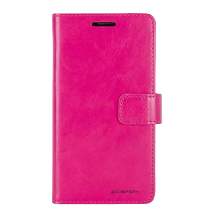 Goospery Mercury Blue Moon Diary Wallet Leather Case For iPhone 14