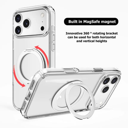 Stay Clear Rotative Magsafe Ring Case Cover for Galaxy S26