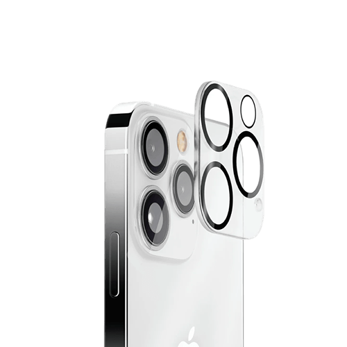 Camera Lens Glass Cover Protector for iPhone 15 Pro / 15 Pro Max - Clear - GR Phones