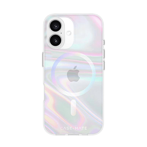 Case - Mate: Soap Bubble MagSafe Case for iPhone 16 - Iridescent - GR Phones