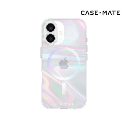 Case - Mate: Soap Bubble MagSafe Case for iPhone 16 - Iridescent - GR Phones