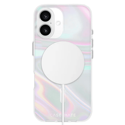 Case - Mate: Soap Bubble MagSafe Case for iPhone 16 Pro Max - Iridescent - GR Phones
