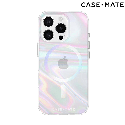 Case - Mate: Soap Bubble MagSafe Case for iPhone 16 Pro Max - Iridescent - GR Phones