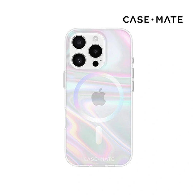 Case - Mate: Soap Bubble MagSafe Case for iPhone 16 Pro Max - Iridescent - GR Phones