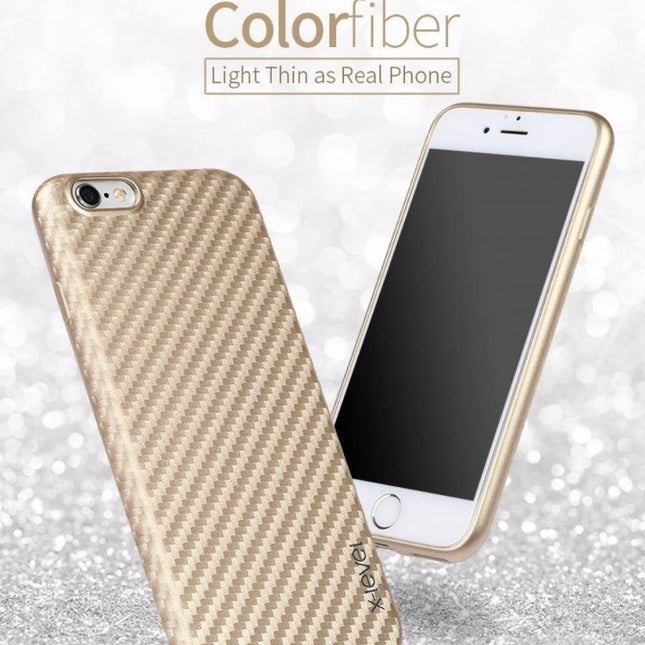 Case X - Level Carbon Color Fibre TPU Case Cover for iPhone 7/ 8/ SE 2020 - GR Phones