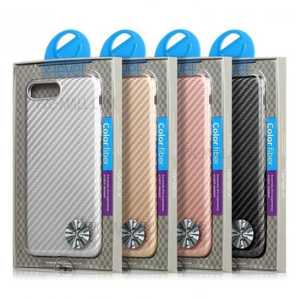 Case X - Level Carbon Color Fibre TPU Case Cover for iPhone 7/ 8/ SE 2020 - GR Phones