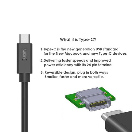CB - TD1 USB 2.0 A TO USB C + Micro USB Qualcomm Quick Charge Cable (3 Pack) - GR Phones