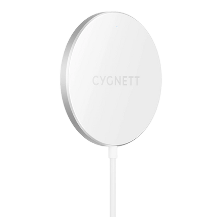 Cygnett 15W Magnetic Wireless Charging Cable - White 1.2M - GR Phones