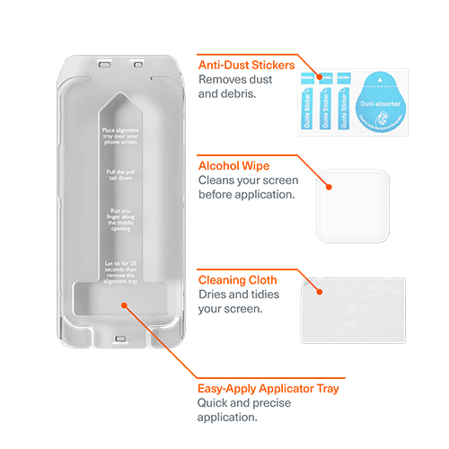 Cygnett: DefenceShield Glass Screen Protector for iPhone 16/15 - GR Phones
