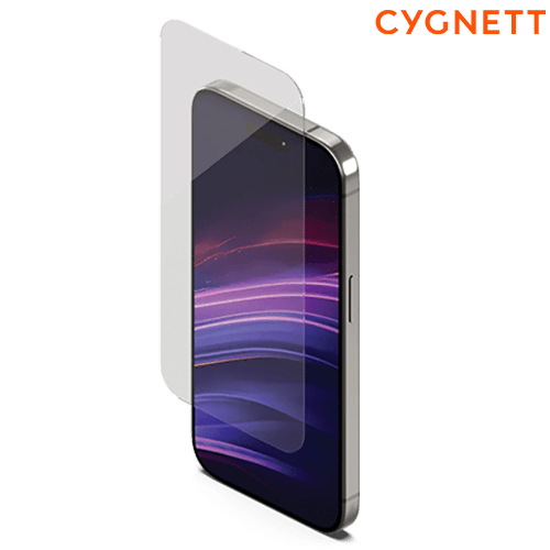 Cygnett: GlareShield Anti - Glare Glass Screen Protector for iPhone 16 Pro - GR Phones