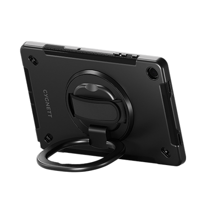 Cygnett GripStand Apple iPad Air (M2/M3) "13"/ iPad Pro 12.9" (6th/5th/4th/3rd) Case - Black (CY5203CPGRP),Built - in Screen Protector - GR Phones