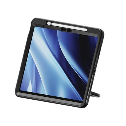 Cygnett GripStand Apple iPad Air (M2/M3) "13"/ iPad Pro 12.9" (6th/5th/4th/3rd) Case - Black (CY5203CPGRP),Built - in Screen Protector - GR Phones