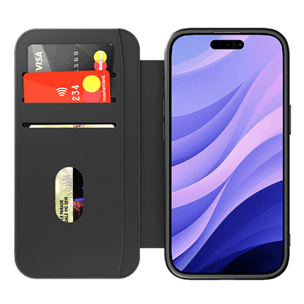 Cygnett: MagWallet Leather Case for iPhone 16 Plus - Black - GR Phones