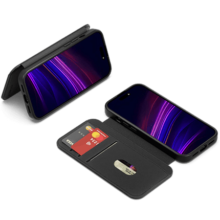 Cygnett: MagWallet Leather Case for iPhone 16 Pro - Black - GR Phones