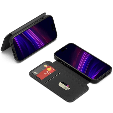 Cygnett: MagWallet Leather Case for iPhone 16 Pro Max - Black - GR Phones