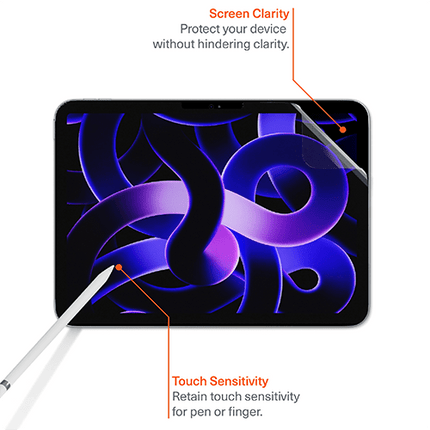 Cygnett OpticShield Apple iPad Air (M2/M3) "11" (6th Gen) Glass Screen Protector - (CY5045CPTGL), Superior Impact Absorption - GR Phones