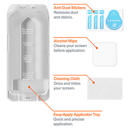 Cygnett: OpticShield Glass Screen Protector for iPhone 16 Pro - GR Phones