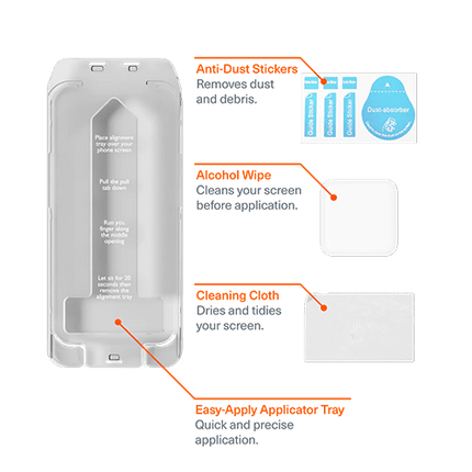 Cygnett: OpticShield Glass Screen Protector for iPhone 16/15 - GR Phones