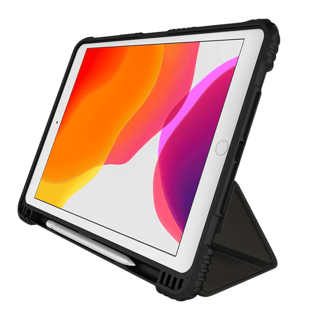 Cygnett Rugged WorkMate Evolution Apple iPad (10.2") (9th/8th/7th Gen) Protective Case - Black/Charcoal, 360° Heavy Duty Protection - GR Phones