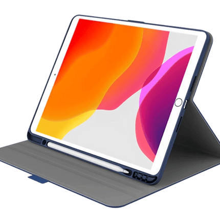 Cygnett TekView Apple iPad (10.2") (9th/8th/7th Gen) Case - Navy/Blue (CY3063TEKVI), Apple Pencil Holder, 360° Protection,Perfect fit - GR Phones