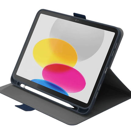Cygnett TekView Apple iPad (10.9") (10th Gen) Case - Navy/Blue(CY4479TEKVI),Apple Pencil Holder,360° Protection - GR Phones
