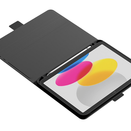 Cygnett TekView Apple iPad A16/ "10.9" (10th Gen/11thGen) Case - Grey/Black (CY4391TEKVI), Pencil Holder,Multiple Viewing Angles - GR Phones