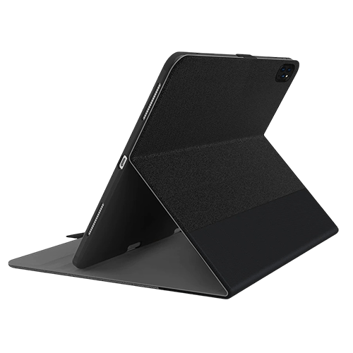 Cygnett TekView Apple iPad Pro (12.9") (6th/5th/4th/3rd Gen) Case - Grey/Black(CY3051TEKVI),Apple Pencil Holder,Multi Viewing Storage - GR Phones