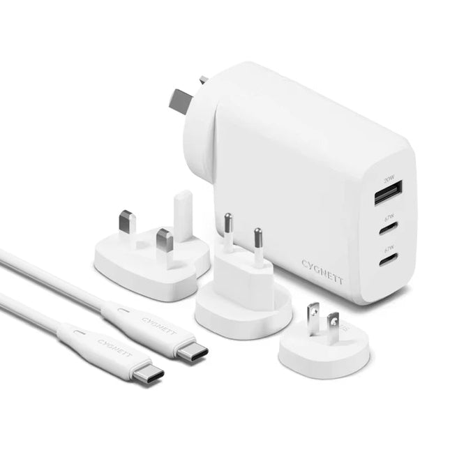 Cygnett Voyager 67W Multi Port Wall Charger - GR Phones