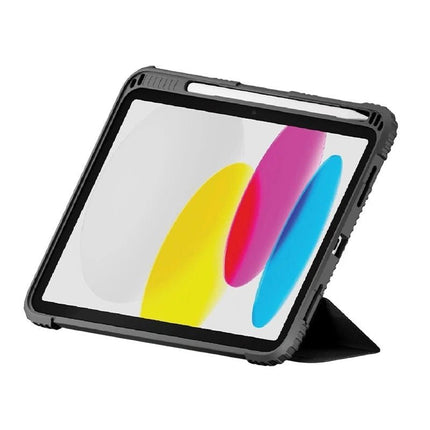 Cygnett WorkMate Apple iPad 10.9" (10th Gen/11th Gen) Protective Case - Black/Charcoal (CY5054CPWOR), 360° Heavy Protection, Rugged - GR Phones