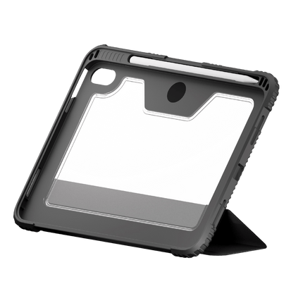 Cygnett WorkMate Apple iPad 10.9" (10th Gen/11th Gen) Protective Case - Black/Charcoal (CY5054CPWOR), 360° Heavy Protection, Rugged - GR Phones